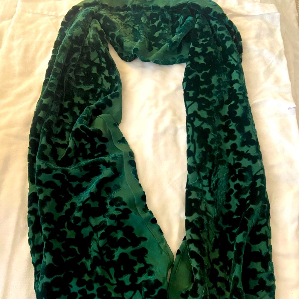 Green Shawl by Sionna made in Ireland